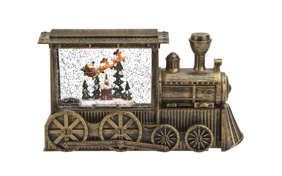 Lampion świąteczny Lokomotywa Led
