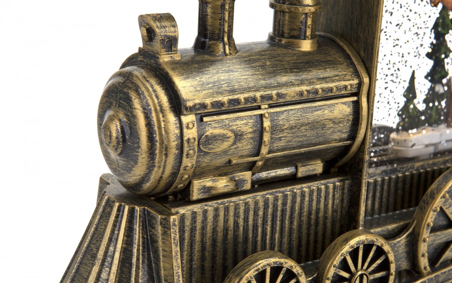 Lampion świąteczny Lokomotywa Led