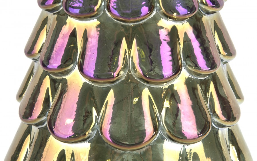 Choinka szklana Led 40 cm