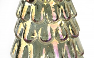 Choinka szklana Led 26 cm