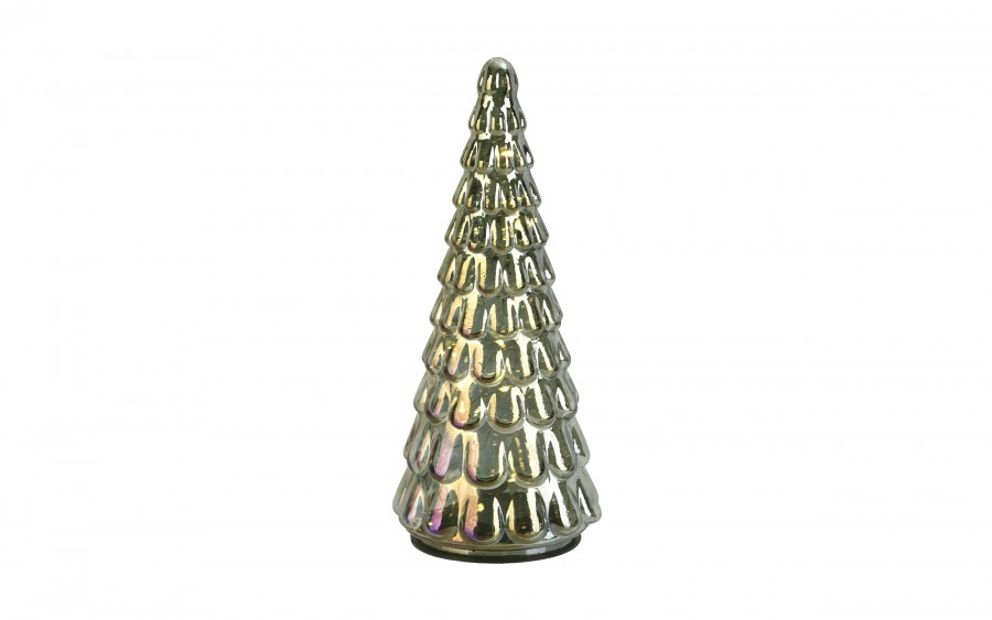 Choinka szklana Led 26 cm