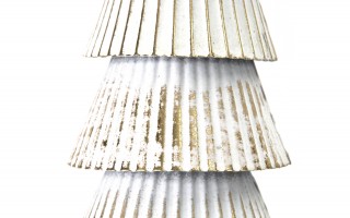 Figurka świąteczna Choinka metalowa 56 cm RF0055