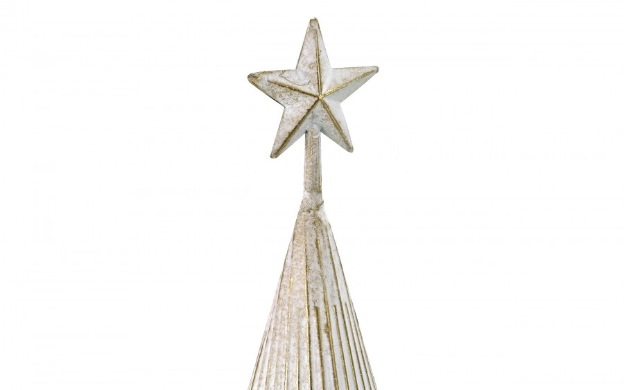 Figurka świąteczna Choinka metalowa 47,5 cm RF0054