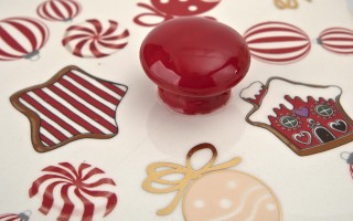 Pojemnik ceramiczny 15x15 cm Skrzaty