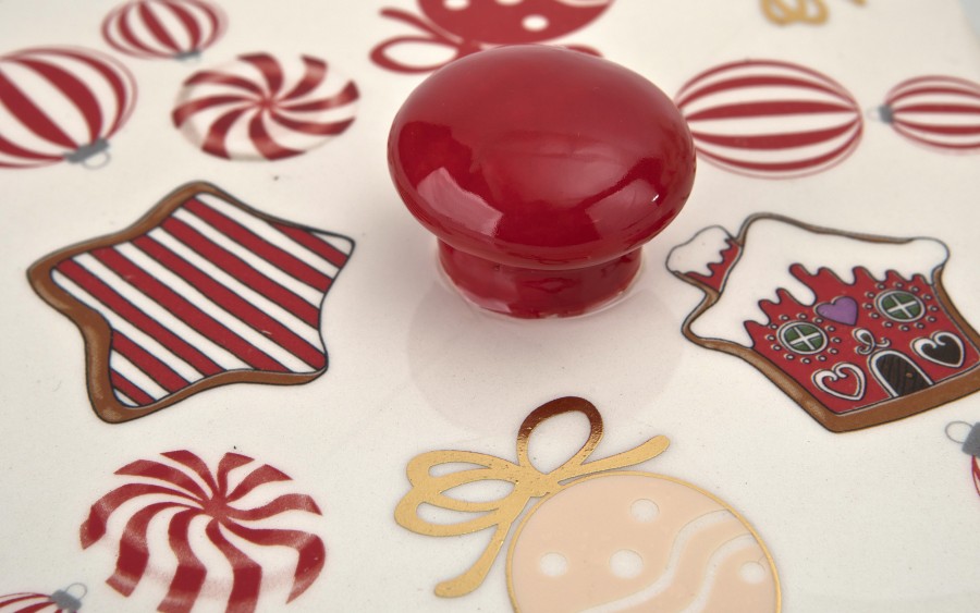 Pojemnik ceramiczny 15x15 cm Skrzaty