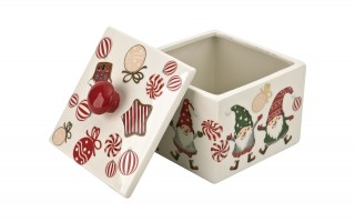 Pojemnik ceramiczny 15x15 cm Skrzaty