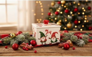 Pojemnik ceramiczny 15x15 cm Skrzaty