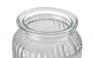 Pojemnik na ciastka szklany Piernikowe ciasteczko 24 cm