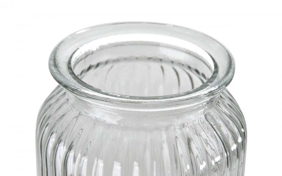 Pojemnik na ciastka szklany Piernikowe ciasteczko 21 cm