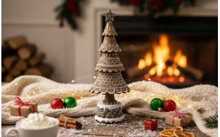Figurka świąteczna Choinka Piernik 32,5 cm 172517