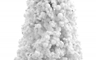 Figurka świąteczna Choinka 40 cm Śnieżna