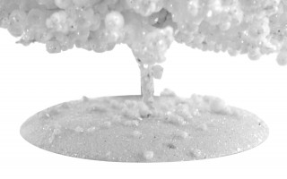 Figurka świąteczna Choinka 60 cm Śnieżna