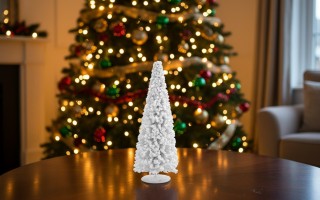 Figurka świąteczna Choinka 60 cm Śnieżna