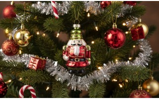 Bombka szklana Żołnierzyk 12 cm