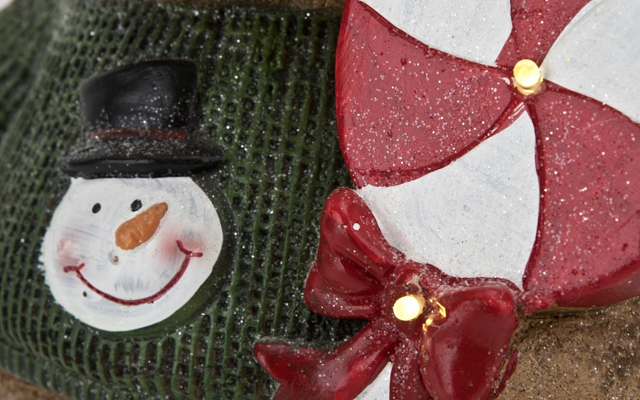 Figurka Miś z Lizakiem LED 36cm RF0529