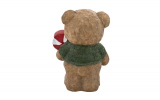 Figurka Miś z Lizakiem LED 36cm RF0529