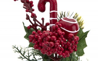 Gałązka świąteczna ozdobna