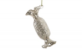 Bombka szklana cukierek 9cm RF0733