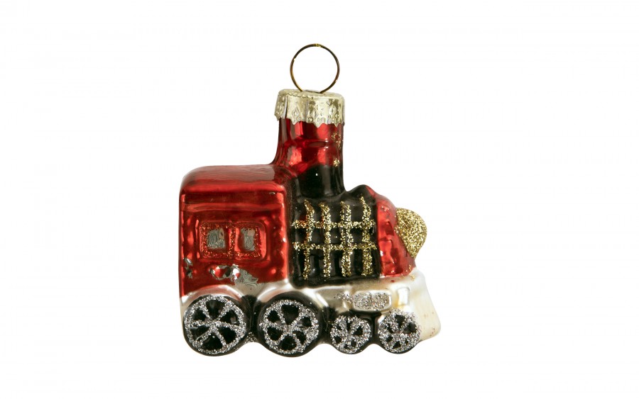 Bombka szklana pociąg 5,5cm RF0723