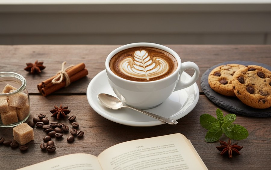 Filiżanka ze spodkiem 200ml Ameryka