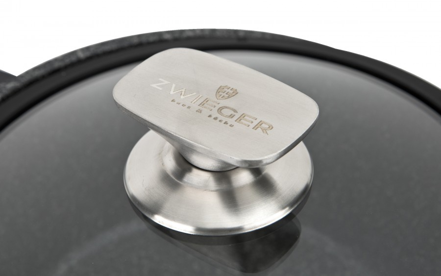 Garnek z pokrywką 20 cm Black Stone