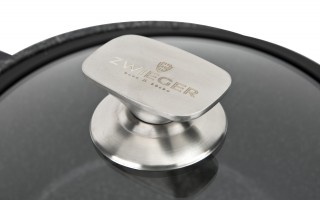 Garnek z pokrywką 24cm Black Stone