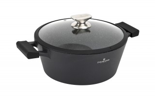 Garnek z pokrywką 28cm Black Stone