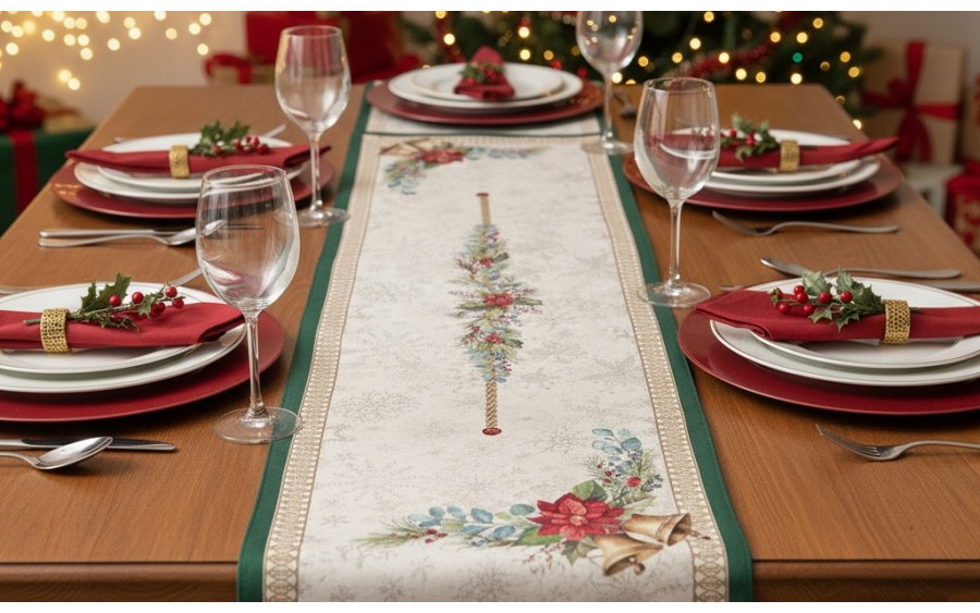 Bieżnik świąteczny 44x140 Runner 1331VE_FN