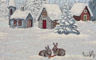 Bieżnik świąteczny 44x140 cm Runner 1262GR