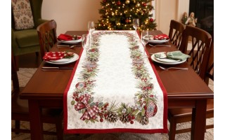 Bieżnik świąteczny 44x140 cm Runner 1320FN