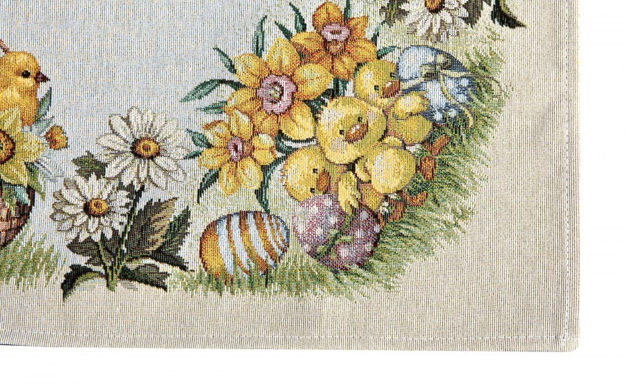 Obrus świąteczny 96x100 cm Lima 058 Pisklątka