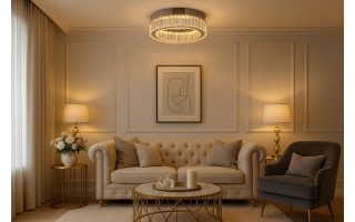 Plafon kryształowy SPARK TOP 40 DIMM 5783 chrom