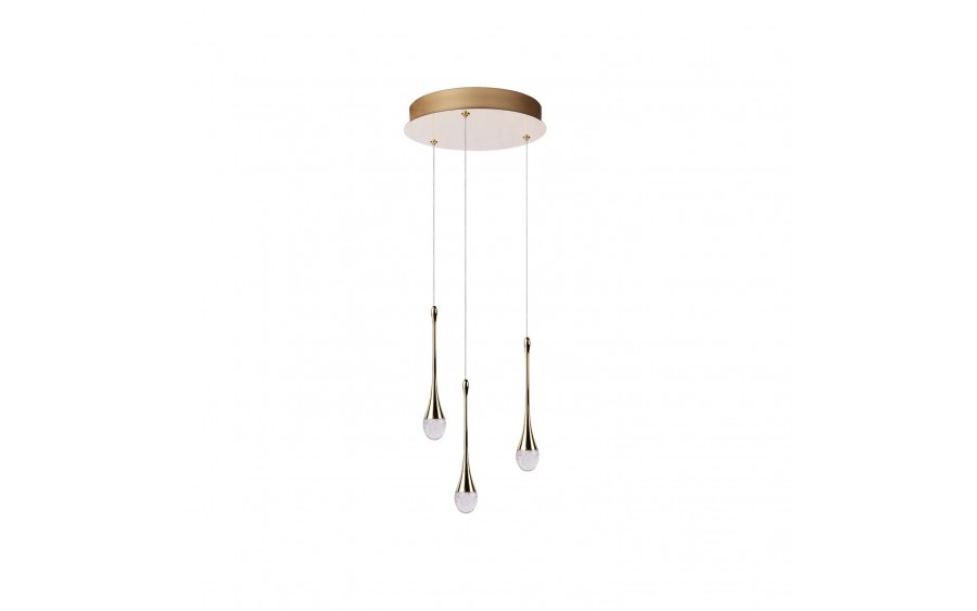 Lampa DALMA 3 ROUND Gold