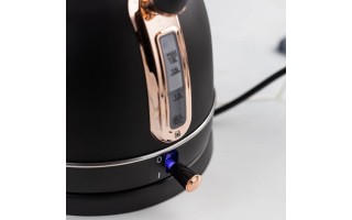 Czajnik elektryczny z termometrem 1,8 L czarny KB-7905