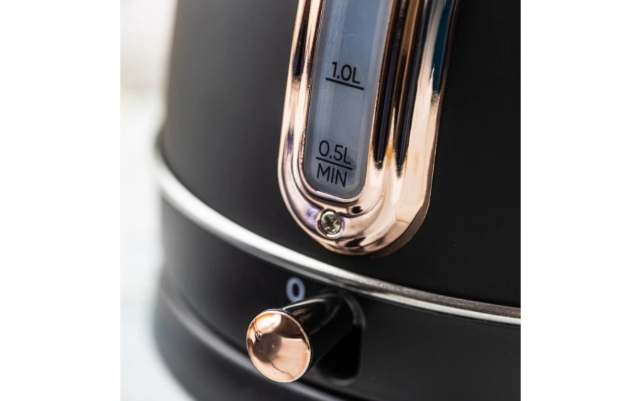 Czajnik elektryczny z termometrem 1,8 L czarny KB-7905