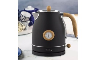 Czajnik elektryczny z termometrem 1,7 L czarny KB-7907