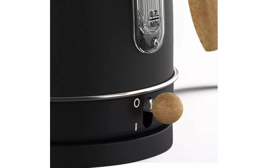 Czajnik elektryczny z termometrem 1,7 L czarny KB-7907