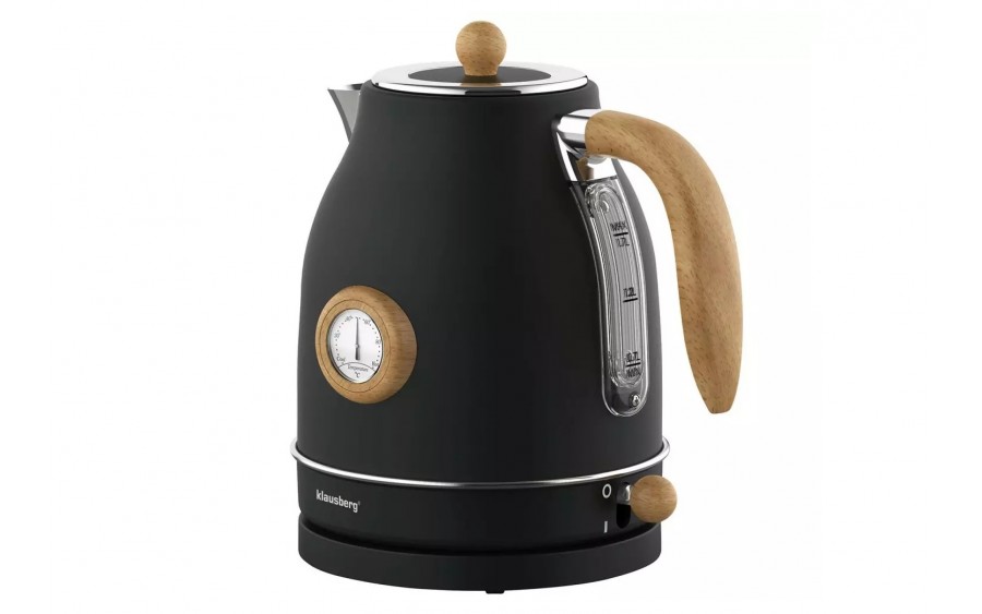 Czajnik elektryczny z termometrem 1,7 L czarny KB-7907