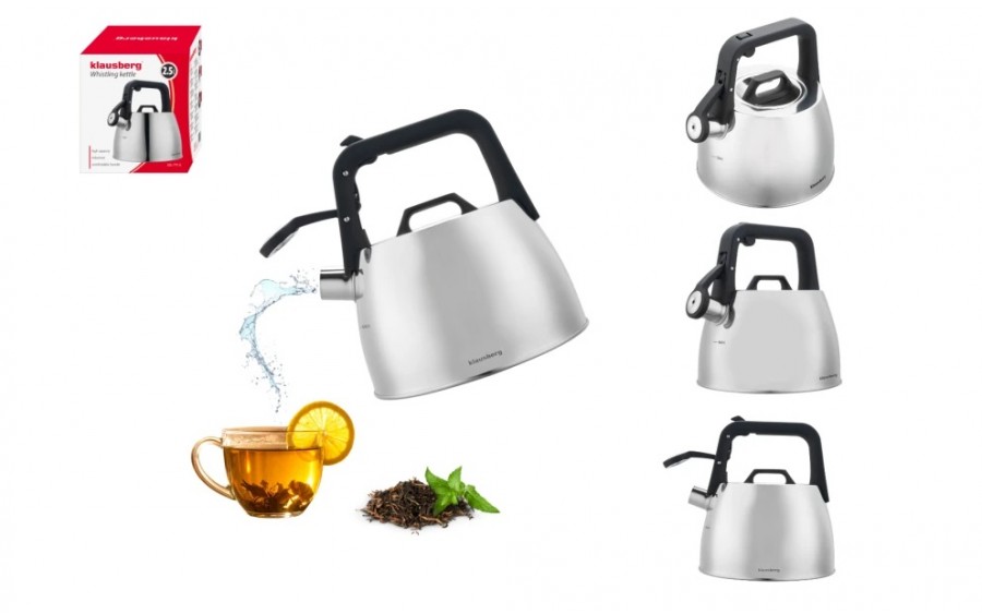 Czajnik tradycyjny z gwizdkiem 2,5 L KB-7914