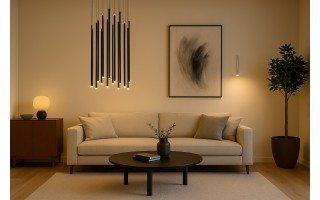 Lampa Louise 12 Black