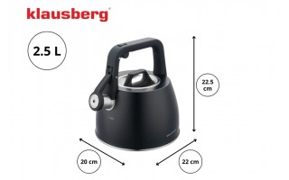 Czajnik tradycyjny z gwizdkiem 2,5 L KB-7915