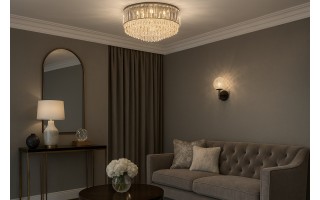 Plafon kryształowy Frost Chrome 60253/16