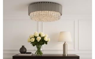 Plafon kryształowy Stic Chrome 60181/13