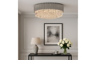 Plafon kryształowy Stic Chrome 60181/22