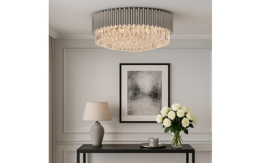 Plafon kryształowy Stic Chrome 60181/22