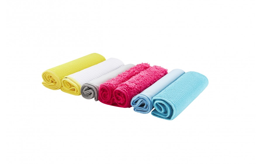 Komplet 6 ściereczek uniwersalnych Soft Fibre VELKEA