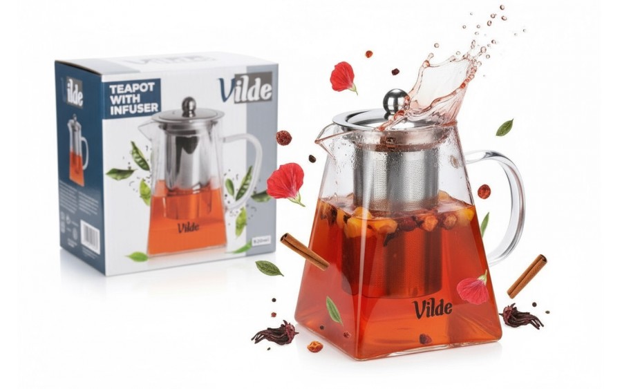 Dzbanek z zaparzaczem 920 ml Vilde