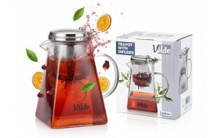 Dzbanek z zaparzaczem 880 ml Vilde
