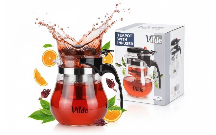 Dzbanek z zaparzaczem 1,15 L Vilde