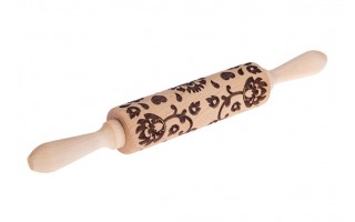 Wałek grawerowany ODETTE 16cm Świąteczne wzór 4